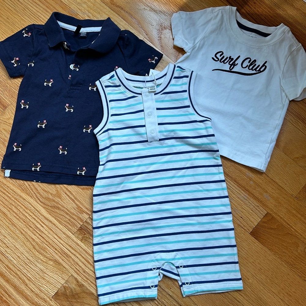 Janie & Jack infant boys bundle